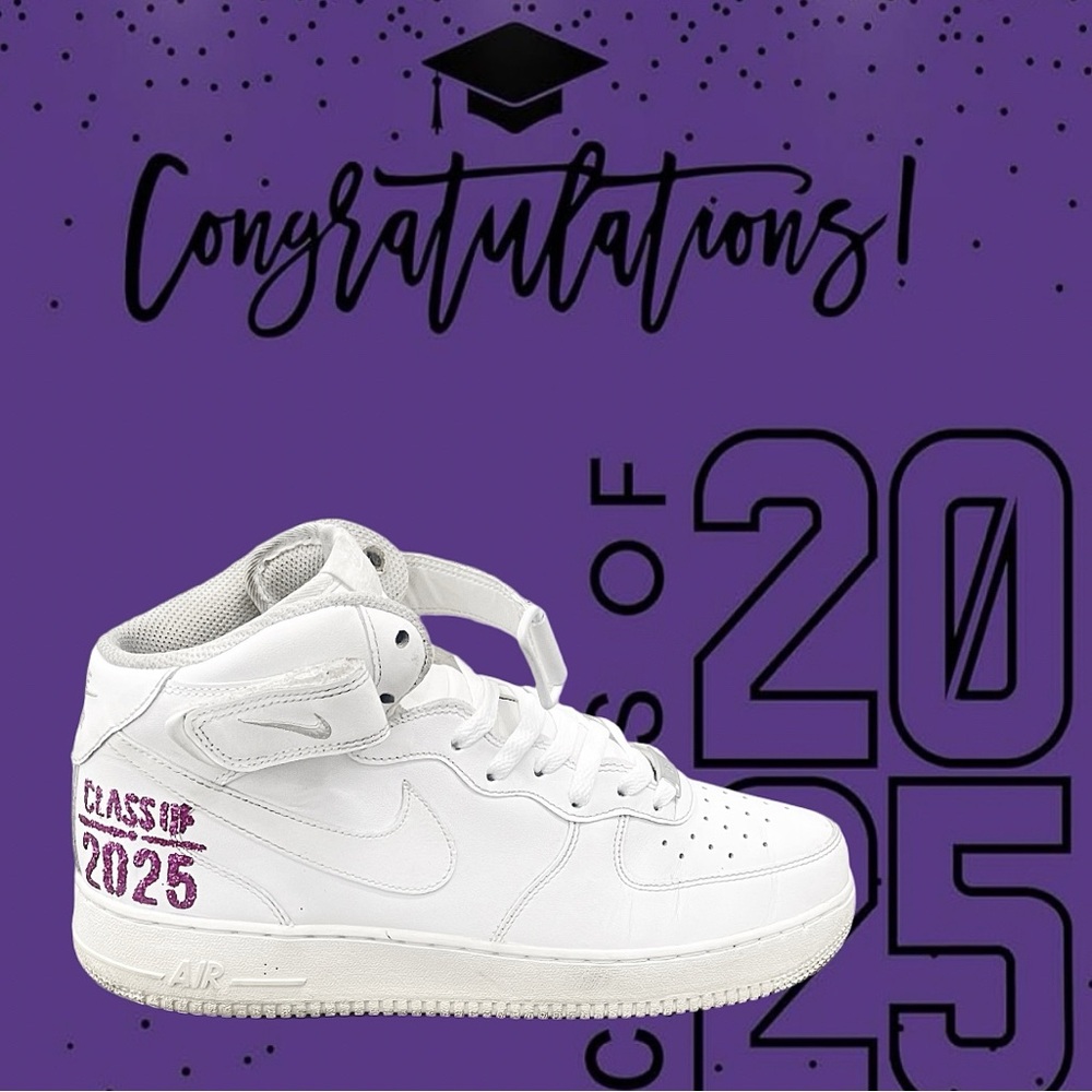Custom Graduation Air Force 1